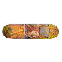 Cool Rock Girls Skateboard Deck