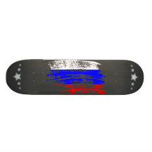 Cool Russian flag design Skate Board Deck