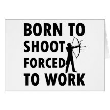 Cool Shoot Designs Greeting Card