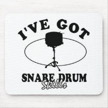 Cool snare drum musical instrument designs mousepad