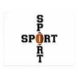Cool Sport Football Cross Postcards