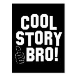 Cool Story Bro! with Thumbs Up Postcard