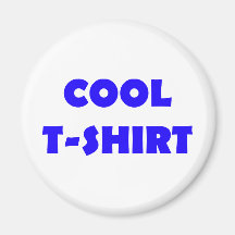cool t-shirt blue fridge magnets