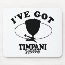 Cool Timpani musical instrument designs Mousepad
