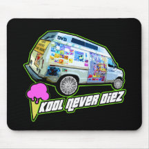 cool unique retro design custom mousemats