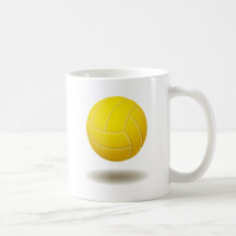 Cool Volleyball  Emblem 2 Coffee Mugs