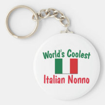 Coolest Italian Nonno Keychain