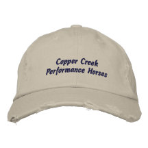 Copper CreekPerformance Horses Embroidered Hats