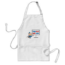 cops do it with cuffs apron