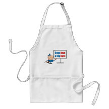 cops love a big bust aprons