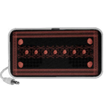 Coral Roses with Swirls speaker