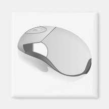 Cordless Mouse Refrigerator Magnet