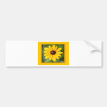 Coreopsis  Blossom Bumper Sticker