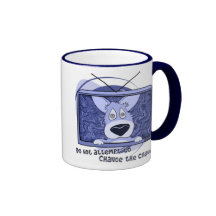 Corgi Television Invasion Mug