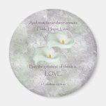 Corinthians 13:13 Faith Hope Love Magnet