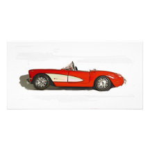 CorvetteSide Photo Card
