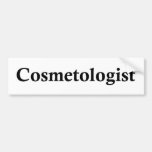 Cosmetologist Bumper Sticker