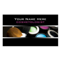 Cosmetologist Business Cards