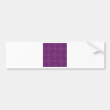 Cosmic Damask Bumper Stickers