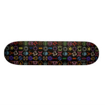 Cosmic starhead skateboard