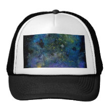 Cosmic starry sky - orion or milky way cosmos trucker hats