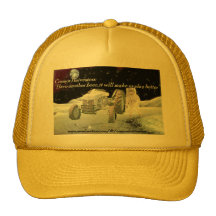 Cosmos Harvesters beer hat