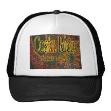Costa Rica Folk Art Pura Vida Hats