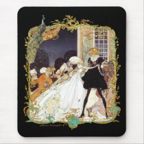 Costume Ball Vintage Style Art Design mousepads