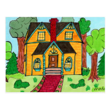 Cosy Victorian Post Card