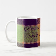 Cosy Warm Plaid Mugs