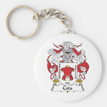 Cota Family Crest Keychains