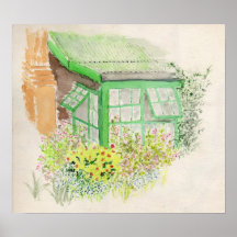 Cottage Garden Print