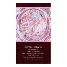 Cotton Candy Artwork - Vertical Business Card