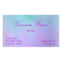 Cotton Candy Clouds Business Card