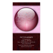 Cotton Candy Jewel - Vertical Business Card