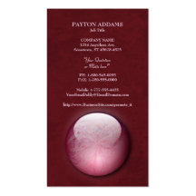 Cotton Candy Jewel Vertical Business Card