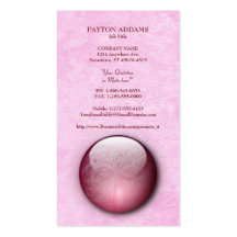 Cotton Candy Jewel Vertical Business Card