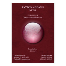 Cotton Candy Jewel - Vertical Business Card