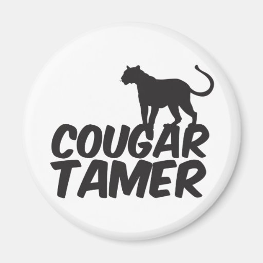 Cougar Tamer Refrigerator Magnets