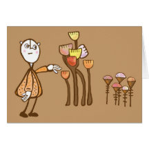 Count your garden by the flowers card