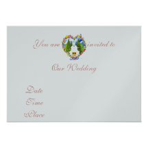 Country Church Custom Invites