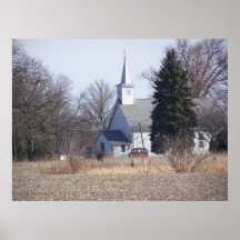 Country Church Print