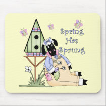 Country Ewe Easter T shirts and Gifts mousepads