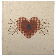 Country Heart  Napkin