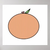 Country orange in plaid print