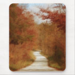 Country Road - Fall Colours Mouse Pad