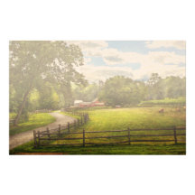 Country - The pasture Stationery Design