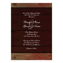 Country  Wedding Invitation