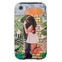 Couple Collage Tough iPhone 3 Case