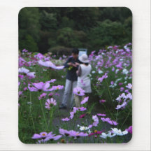 Couple in Cosmos Mousepad